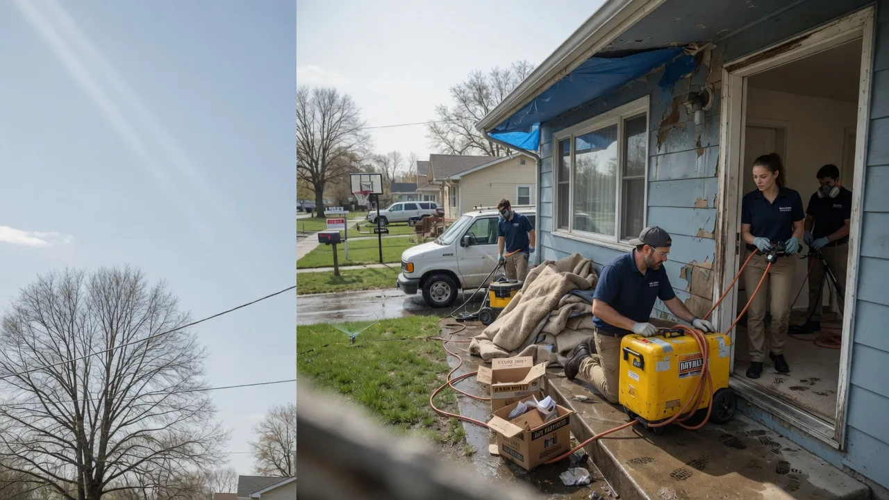 Basement Flood Cleanup in Strawberry Point, IA near me